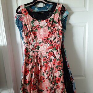 Emily and Fin floral Isobel dress, size large